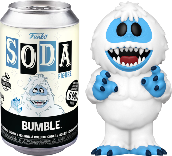 Rudolph the Red-Nosed Reindeer - Bumble Vinyl Soda