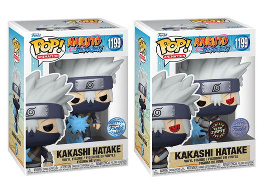 Naruto: Shippuden - Kakashi Hatake (Young) US Exclusive Pop! Vinyl Chase Bundle