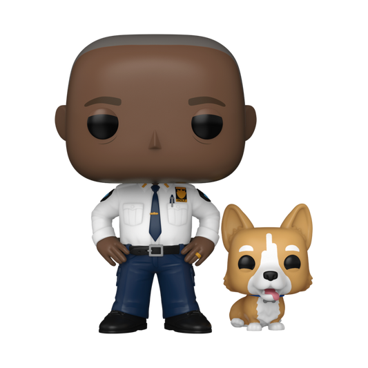 Brooklyn Nine-Nine - Captain Ray Holt with Cheddar Pop! Vinyl
