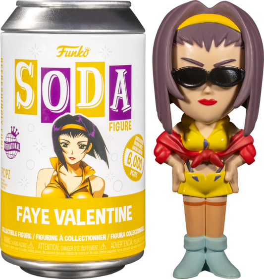 Cowboy Bebop - Faye Valentine US Exclusive Vinyl Soda