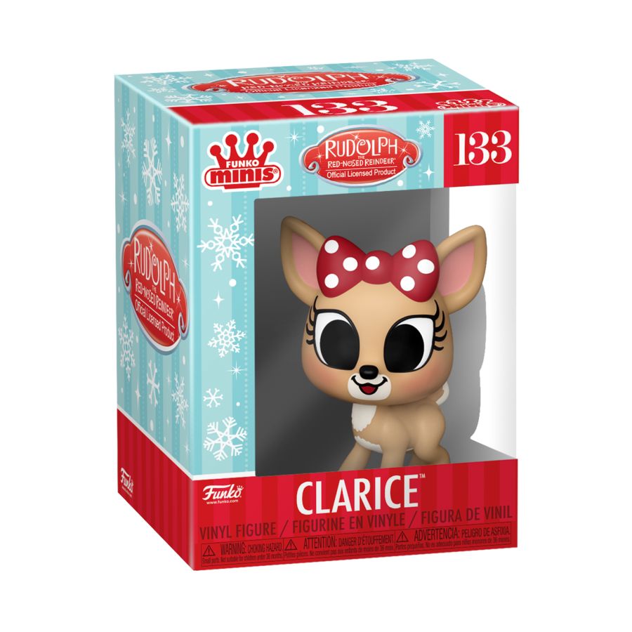 Rudolph the Red-Nosed Reindeer - Mini Vinyl Figures (12ct)
