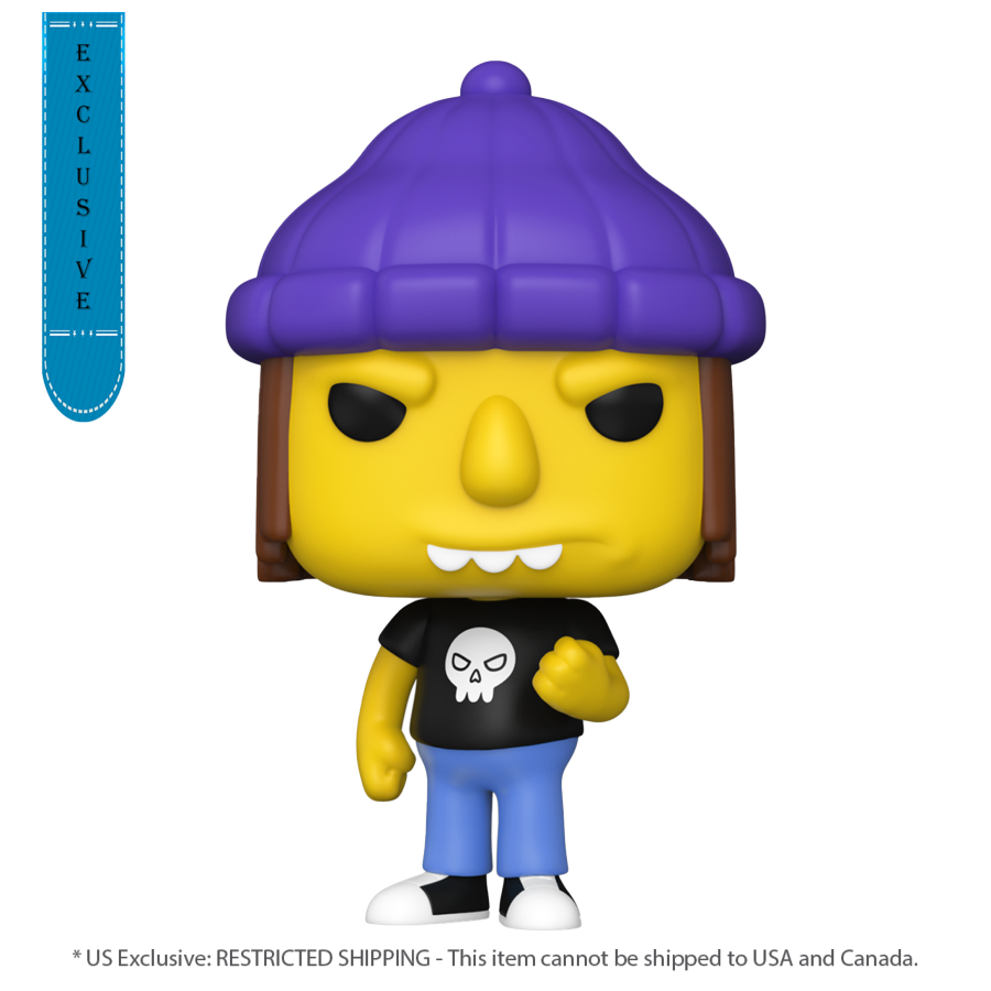 The Simpsons - Jimbo Jones 2022 NYCC Fall Convention Exclusive Pop! Vinyl #1255