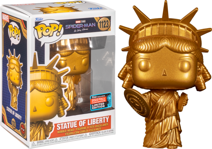 Spiderman: No Way Home - Statue of Liberty - NYCC 2022 Fall Convention Exclusive Pop! Vinyl