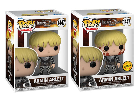 Attack on Titan - Armin Arlert Pop! Vinyl Chase Bundle