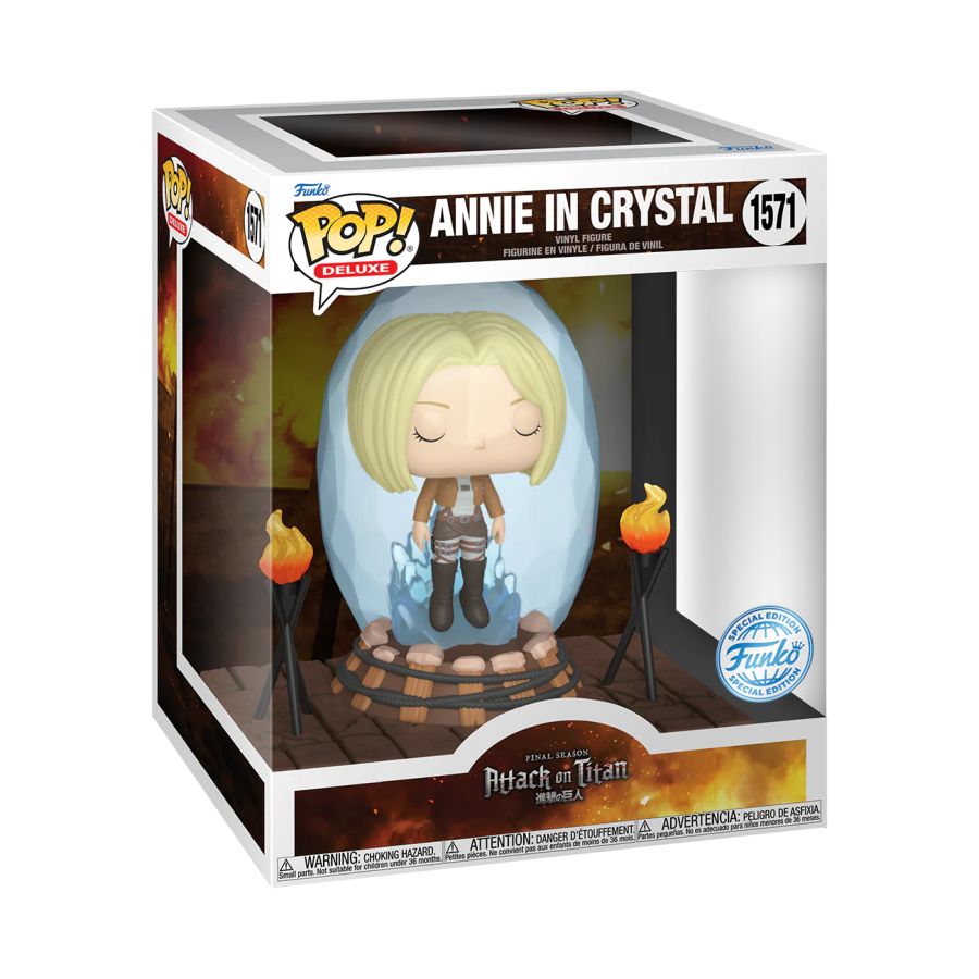Attack on Titan - Annie in crystal US Exclusive Pop! Deluxe