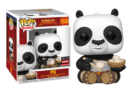 Kung Fu Panda - Po with Dumplings C2E2 2024 Chicago Comic Con Exclusive 6" Pop! Vinyl