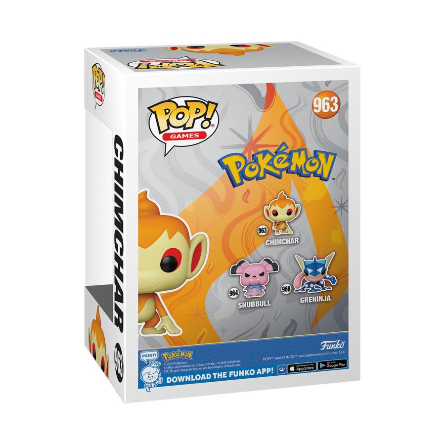 Pokemon - Chimchar Pop! Vinyl
