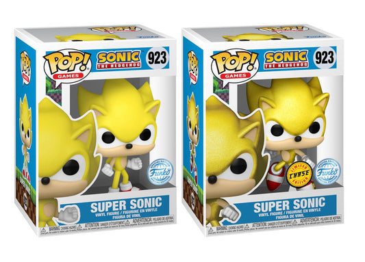 Sonic - Super Sonic US Exclusive Pop! Vinyl Chase Bundle