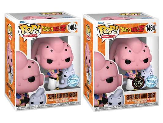 Dragonball Z - Super Buu with Ghost US Exclusive Pop! Vinyl Chase Bundle