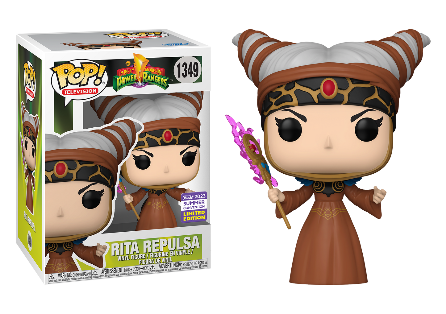 Power Rangers - Rita Repulsa SDCC 2023 Summer Convention Exclusive Pop! Vinyl