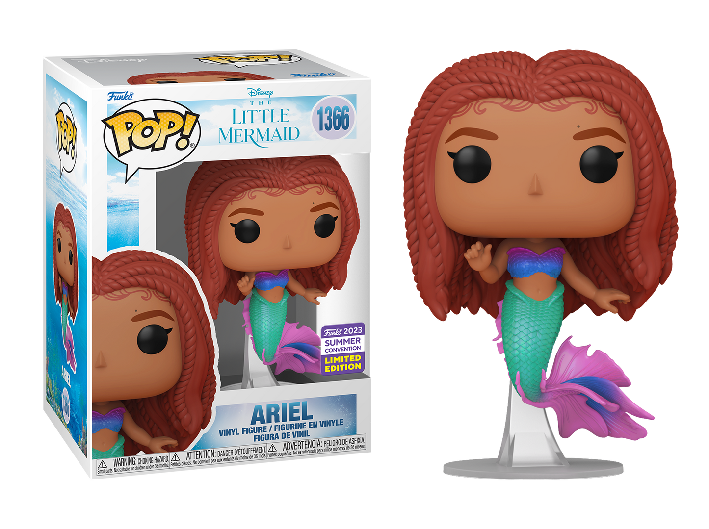 The Little Mermaid (2023) - Ariel SDCC 2023 Summer Convention Exclusive Pop! Vinyl