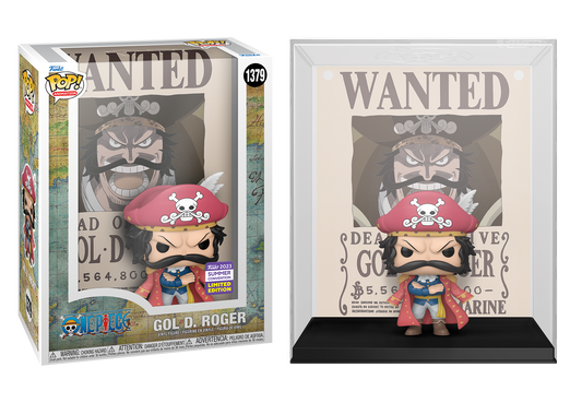 One Piece - Gol D. Roger (Wanted Poster) SDCC 2023 Summer Convention Exclusive Pop! Poster #1379
