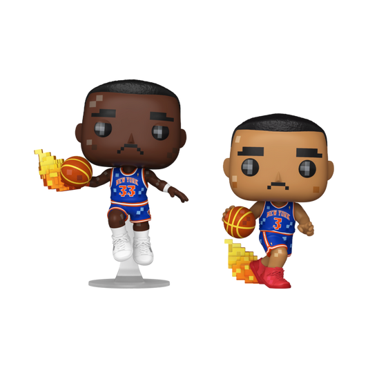 NBA JAM: Knicks - Patrick Ewing & John Starks 8-Bit Pop! Vinyl 2-Pack