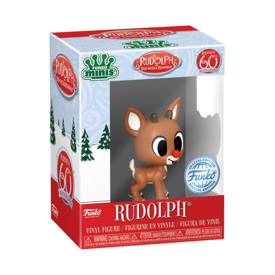 Rudolph - US Exclusive Mini Vinyl Figures (Display of 12)