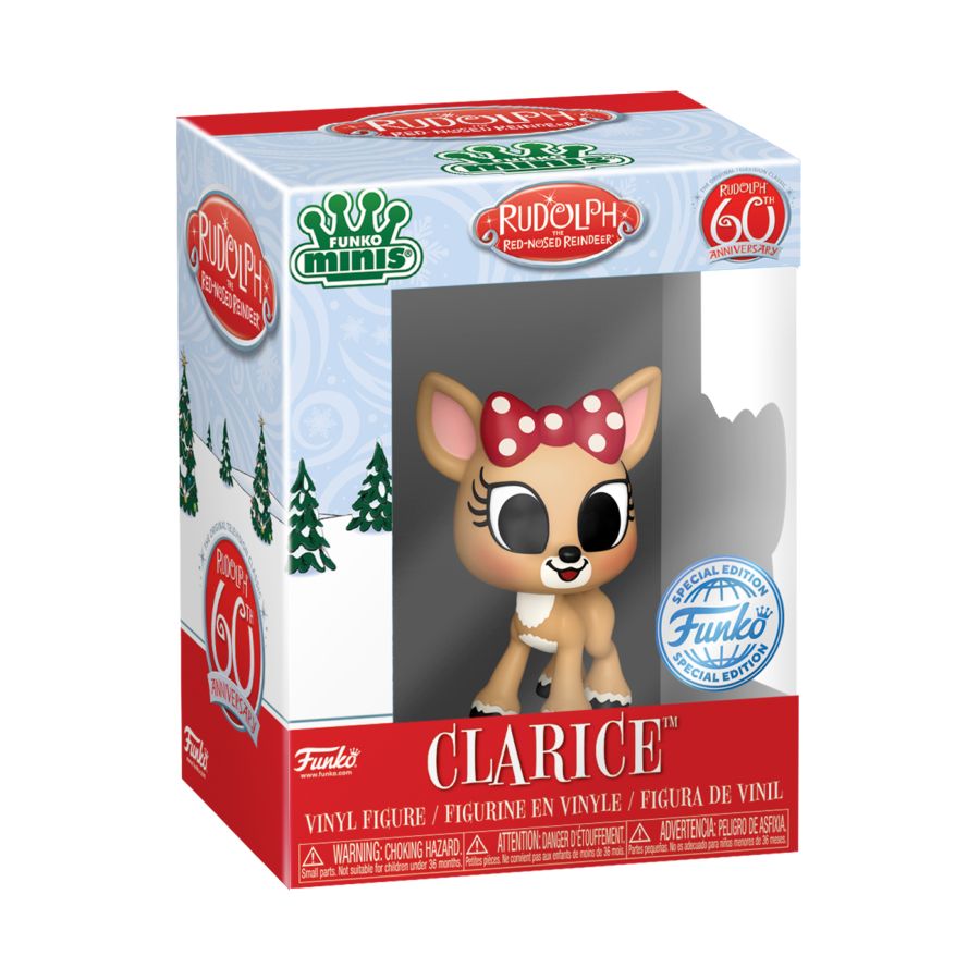 Rudolph - US Exclusive Mini Vinyl Figures (Display of 12)