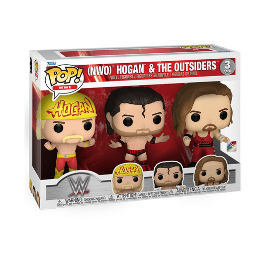 WWE - Hulk Hogan & The Outsiders Pop! 3-Pack