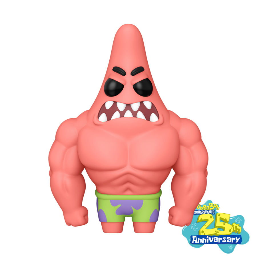 Spongebob: 25th Anniversary - Fry Cook Games Patrick Pop! Vinyl