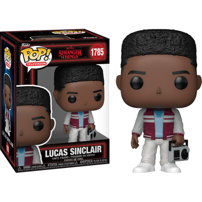 Stranger Things - Lucas Sinclair with Boombox Pop! Vinyl