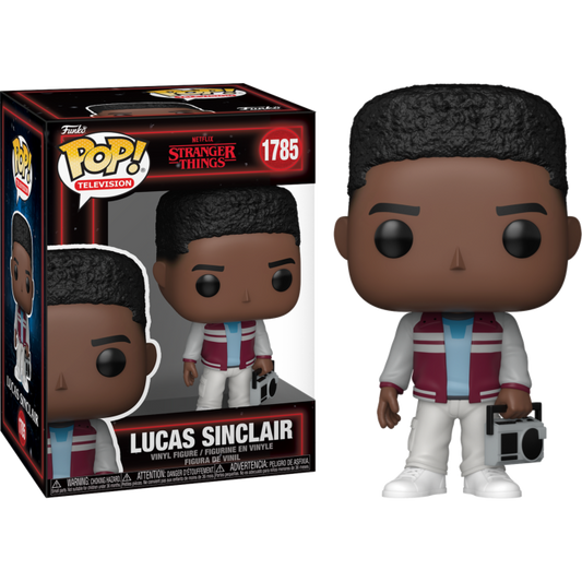 Stranger Things - Lucas Sinclair with Boombox Pop! Vinyl