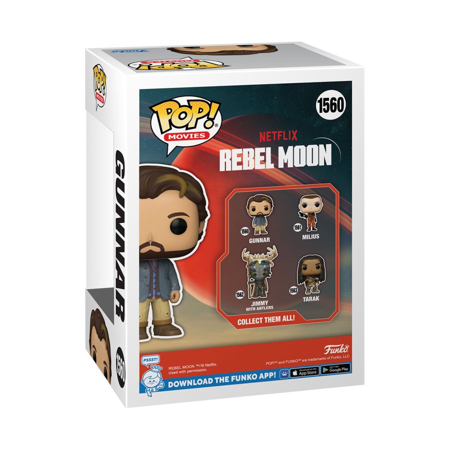 Rebel Moon - Gunnar Pop! Vinyl