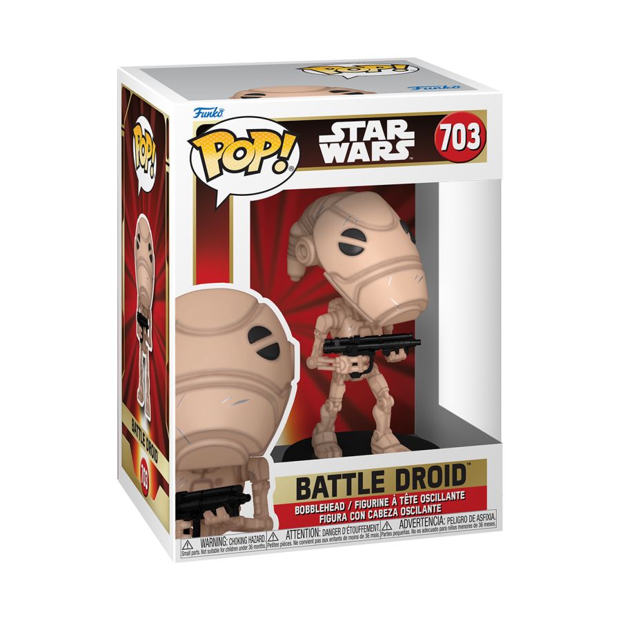 Star Wars: Phantom Menace 25th Anniversary - Battle Droid Pop! Vinyl