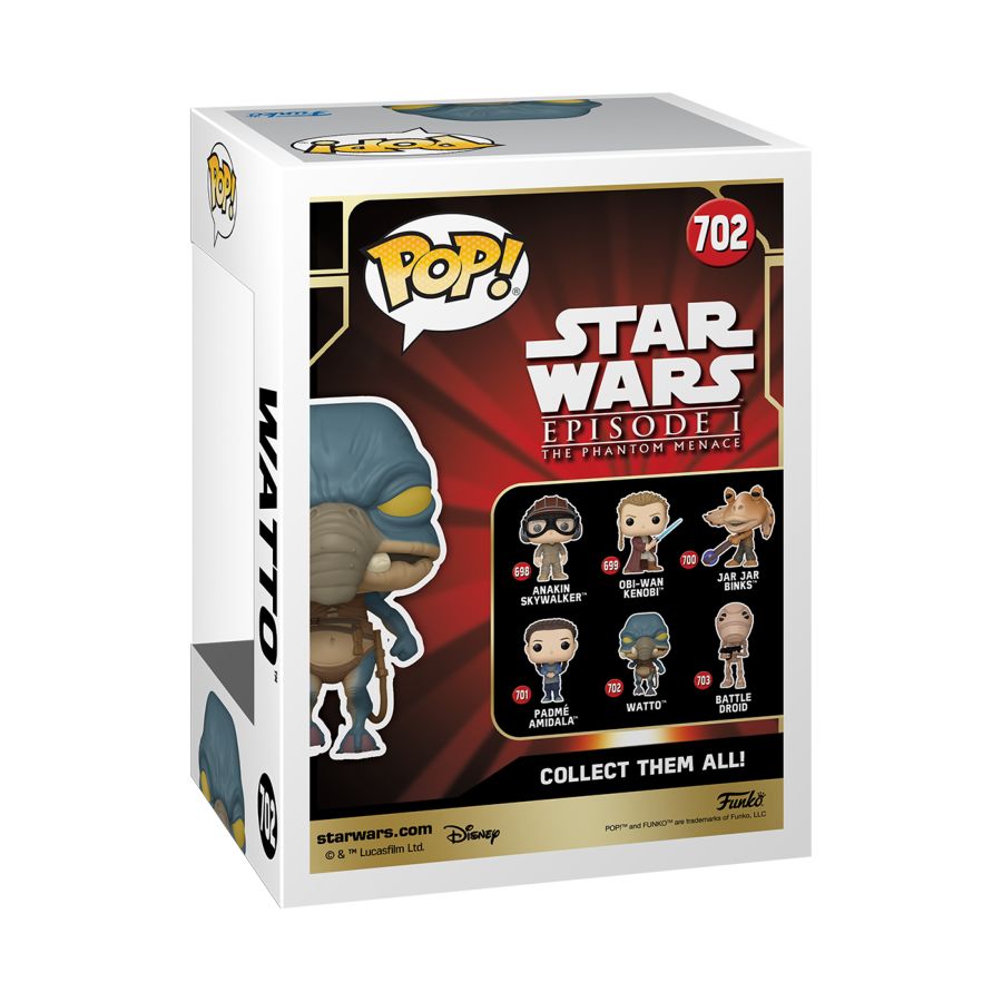 Star Wars: Phantom Menace 25th Anniversary - Watto Pop! Vinyl