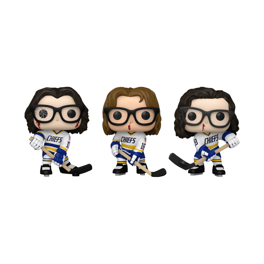 Slap Shot - The Hansons Pop! Vinyl 3-Pack