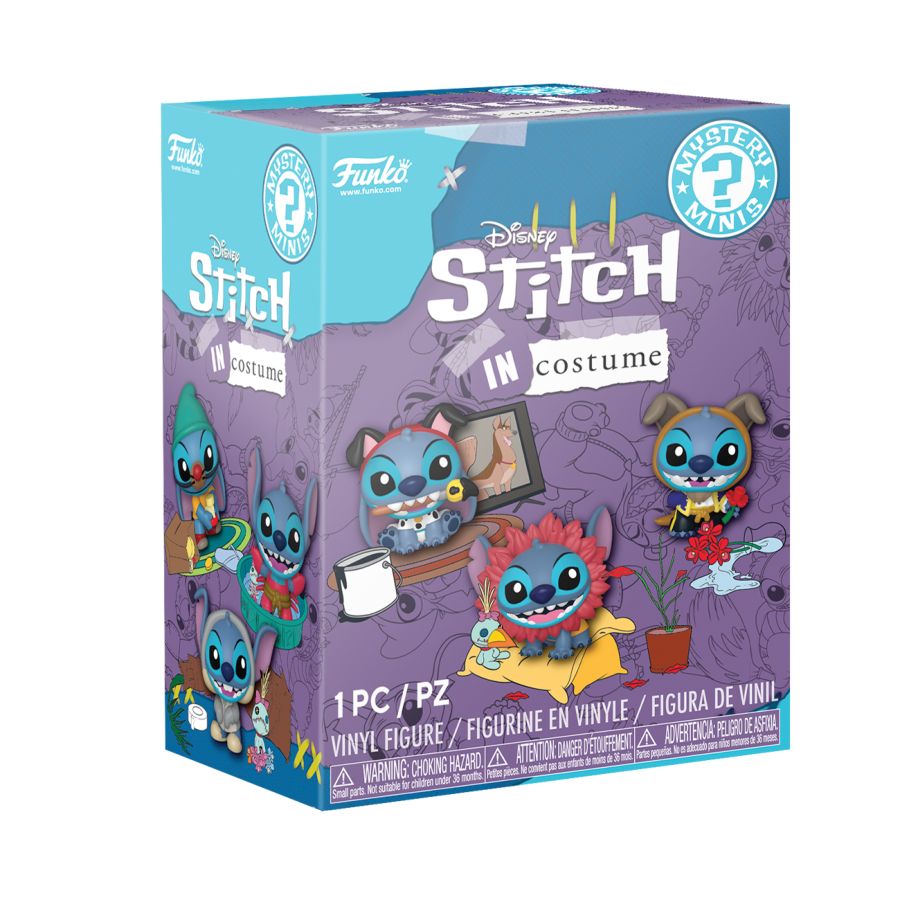 Disney - Stitch Cosplay Mystery Minis Assortment (Display of 12)