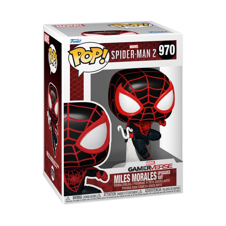 Spiderman 2 (VG'23) - Miles Morales Upgraded Suit Pop! Vinyl