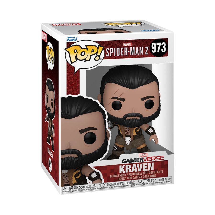 Spiderman 2 (VG'23) - Kraven Pop! Vinyl