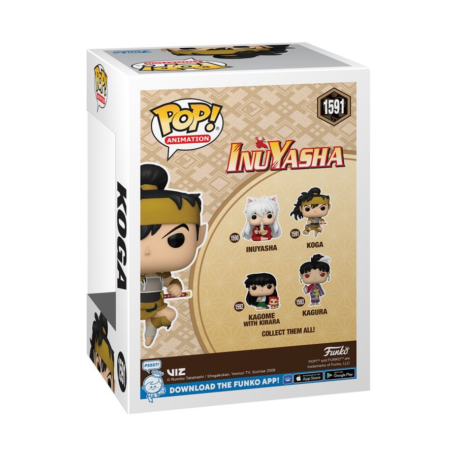 Inuyasha - Koga Pop! Vinyl