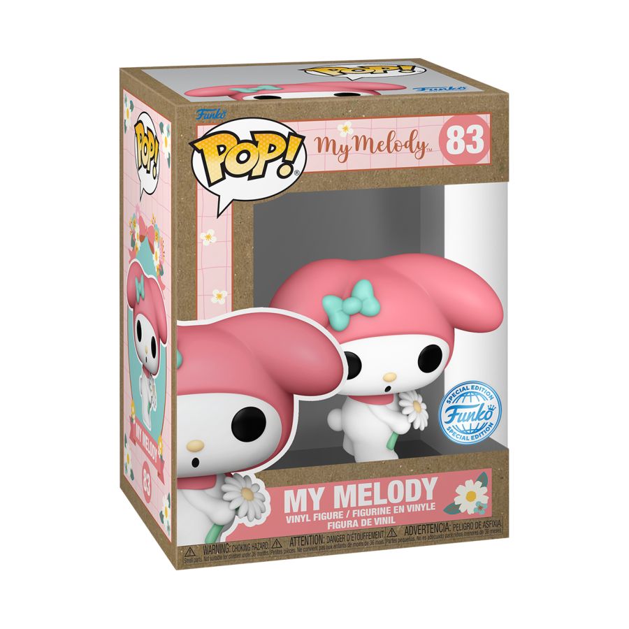 Hello Kitty - My Melody (with flower) US Exclusive Pop! Vinyl