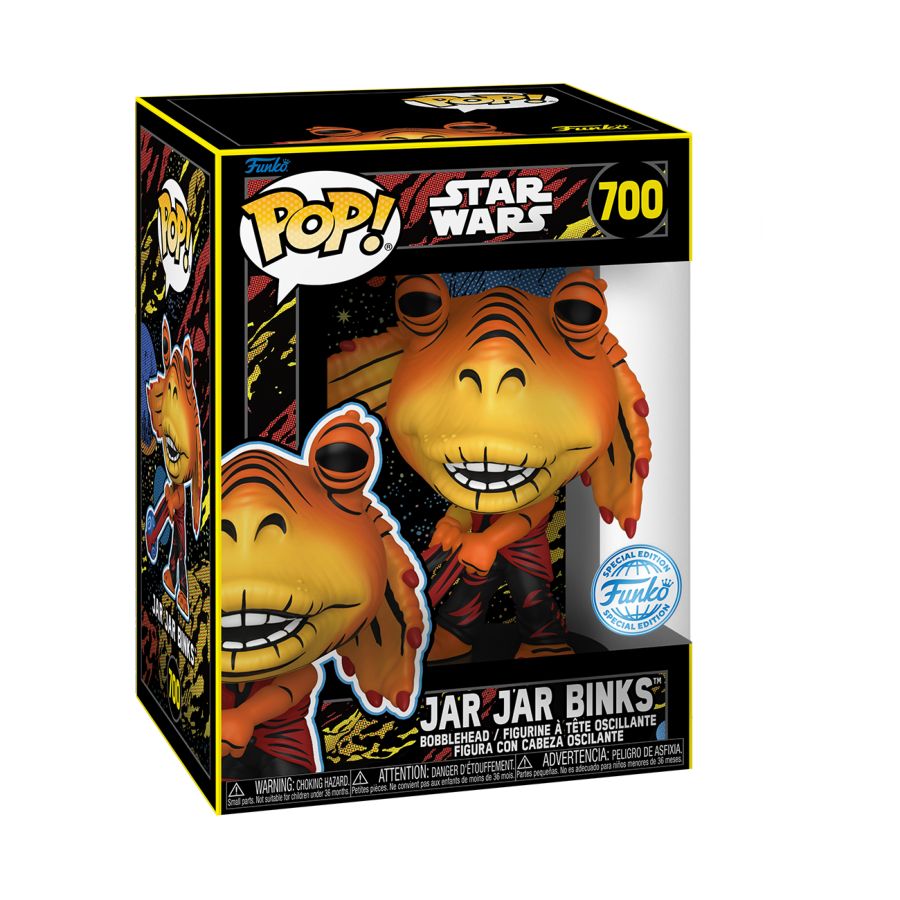 Star Wars: Phantom Menace 25th Anniversary - Jar Jar Binks US Exclusive Retro Pop! Vinyl