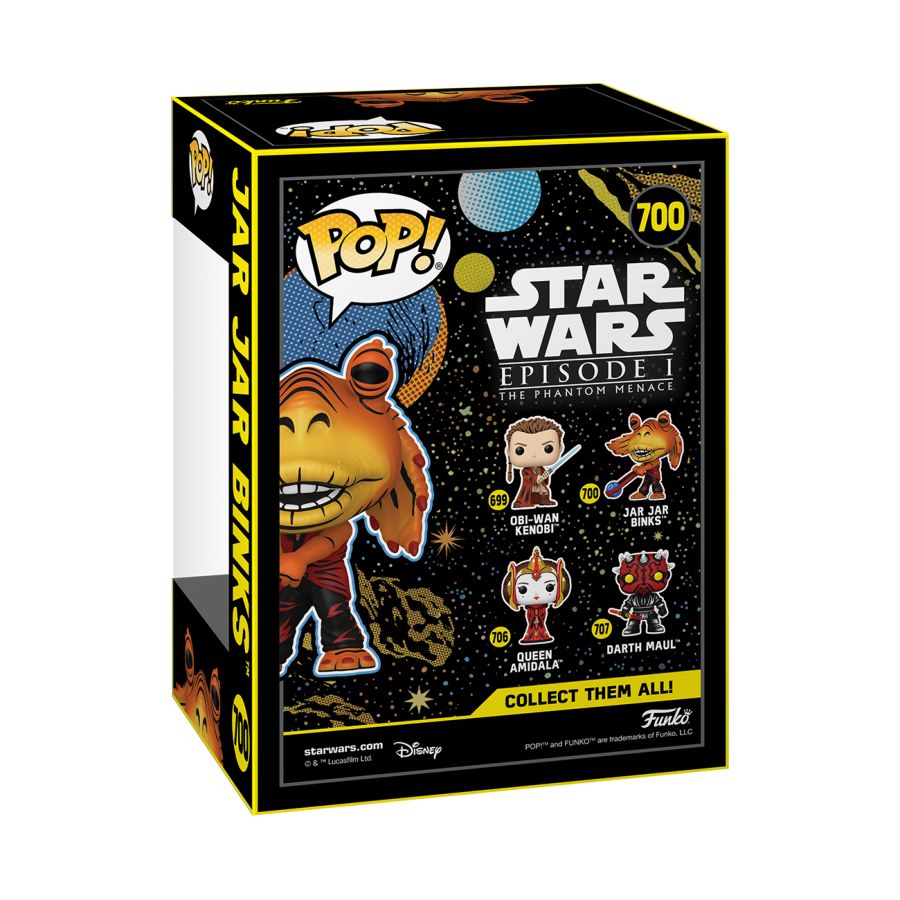 Star Wars: Phantom Menace 25th Anniversary - Jar Jar Binks US Exclusive Retro Pop! Vinyl