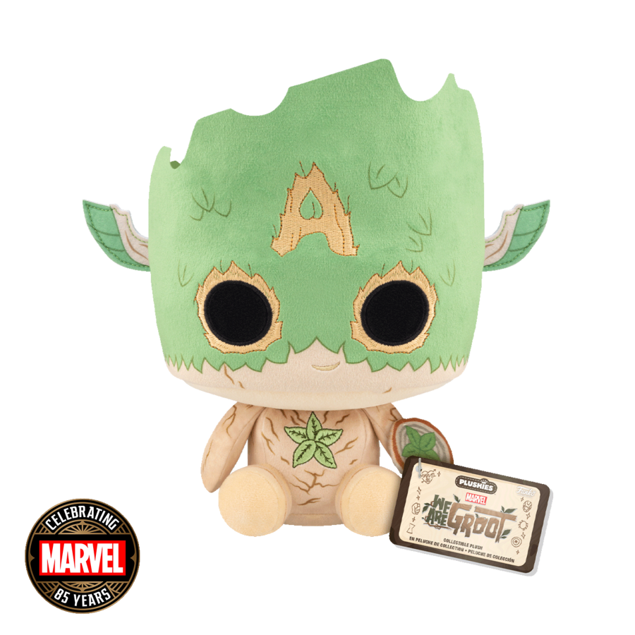 We Are Groot - Groot CaptAmerica (Marvel: 85th Anniversary) 7" Pop! Plush