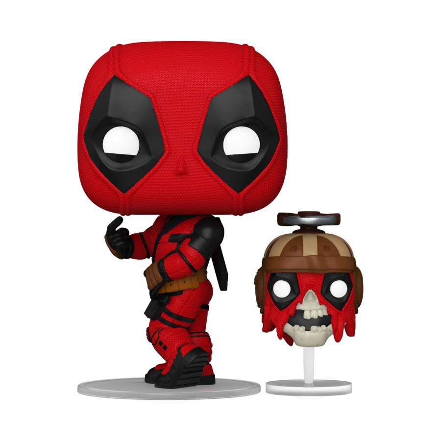 Deadpool 3 - Deadpool with Headpool Pop! Vinyl