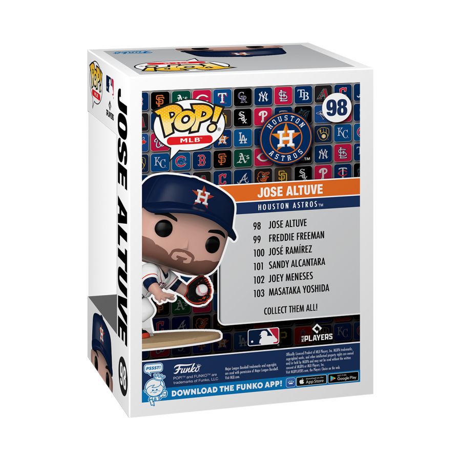 MLB: Astros - Jose Altuve (catching) Pop! Vinyl