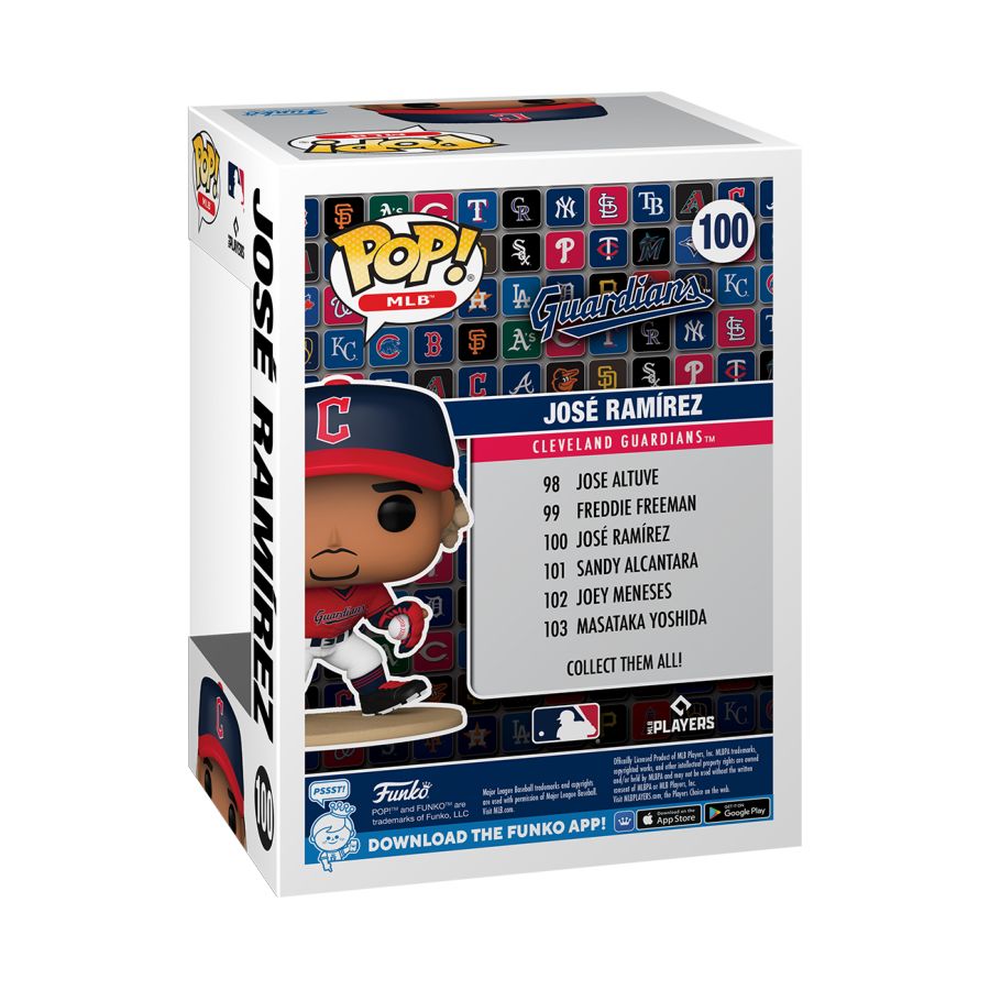 MLB: Guardians - Jose Ramirez Pop! Vinyl