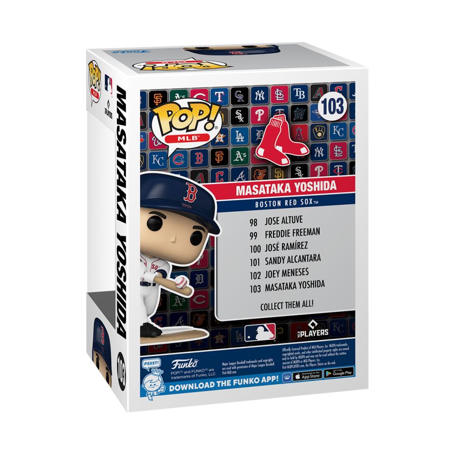 MLB: Red Sox - Masataka Yoshida Pop! Vinyl