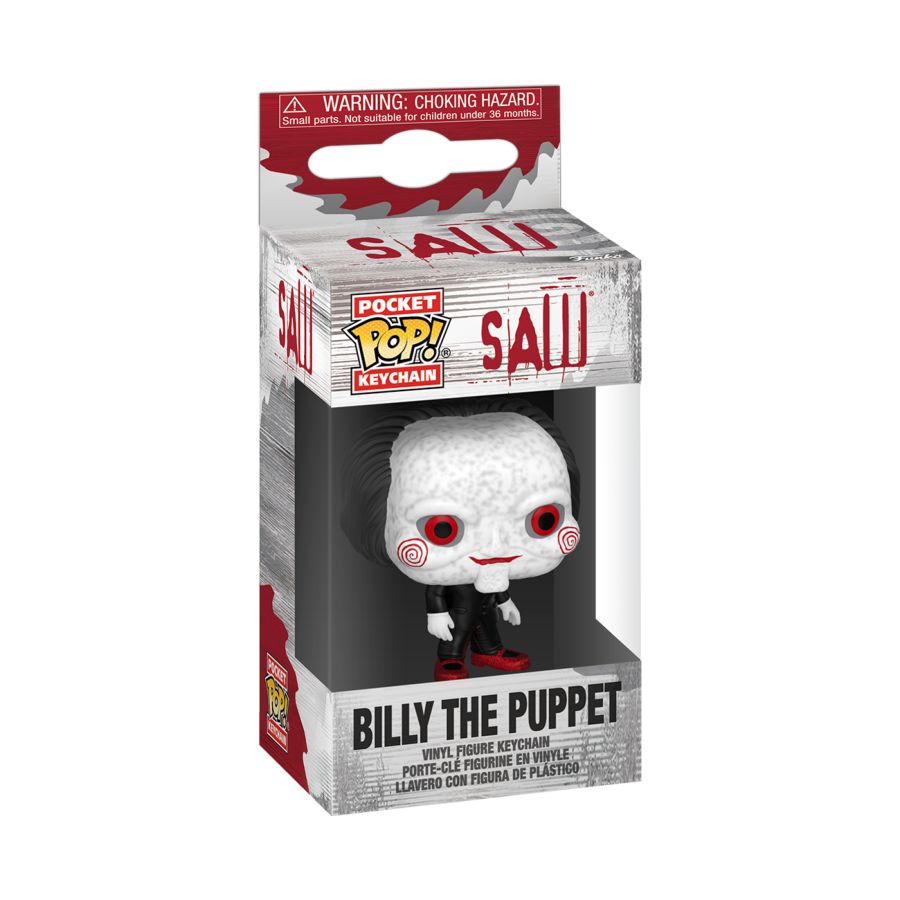 Saw: 10th Anniversary - Billy Pop! Keychain