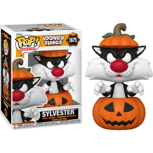 Looney Tunes: Halloween -Sylvester in Pumpkin Pop! Vinyl