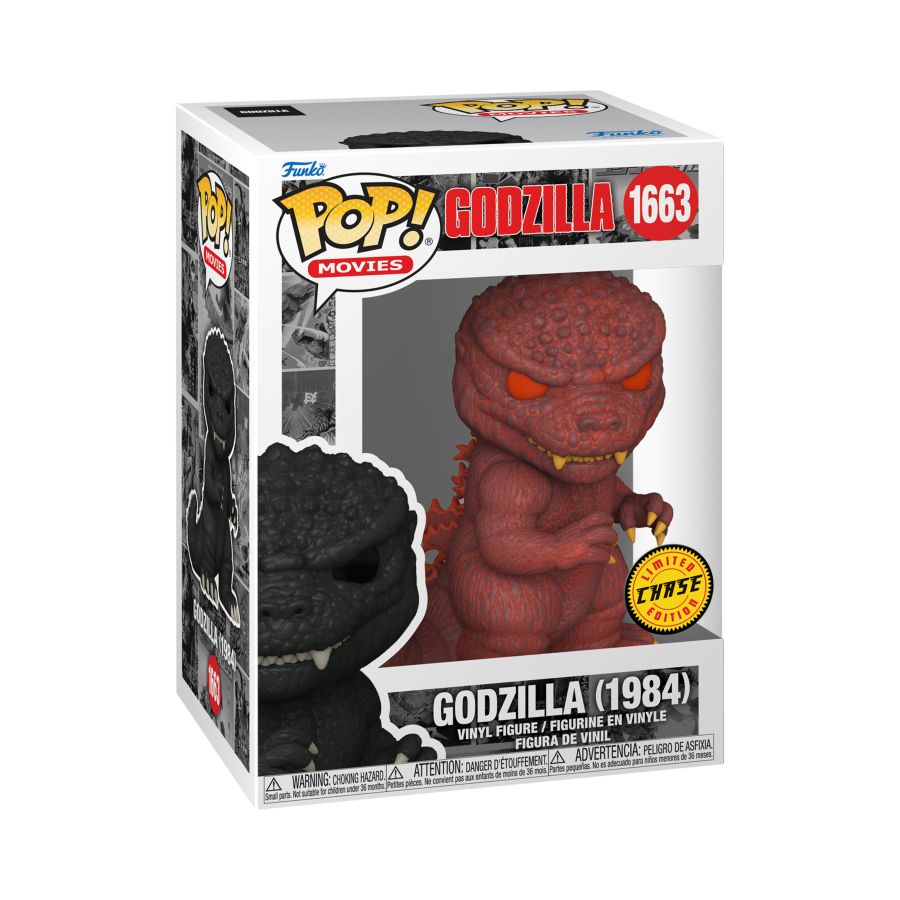 Godzilla: 70th Anniversary - Godzilla (1984) Chase Pop! Vinyl #1663