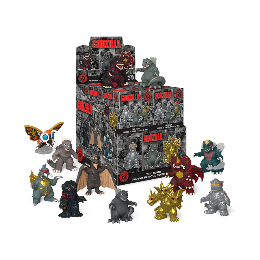Godzilla - 70th Anniversary Mystery Minis (12ct)