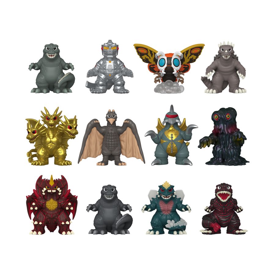 Godzilla - 70th Anniversary Mystery Minis (12ct)