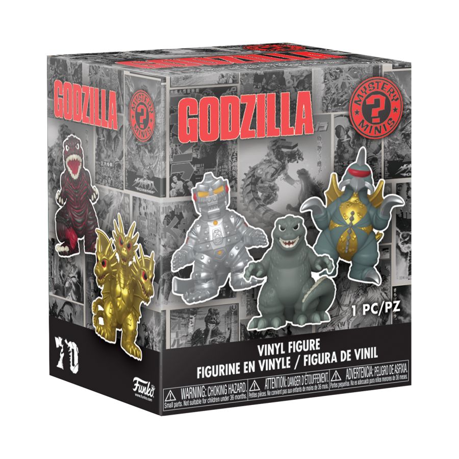 Godzilla - 70th Anniversary Mystery Minis (12ct)