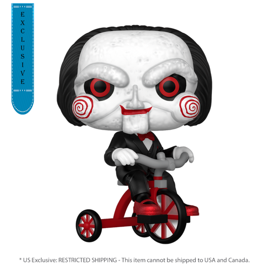 Saw: 10th Anniversary - Billy on Tricycle US Exclusive Pop! Plus