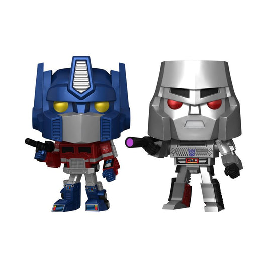 Transformers: G1 - Optimus Prime & Megatron US Exclusive Metallic Pop! Vinyl 2 -Pack