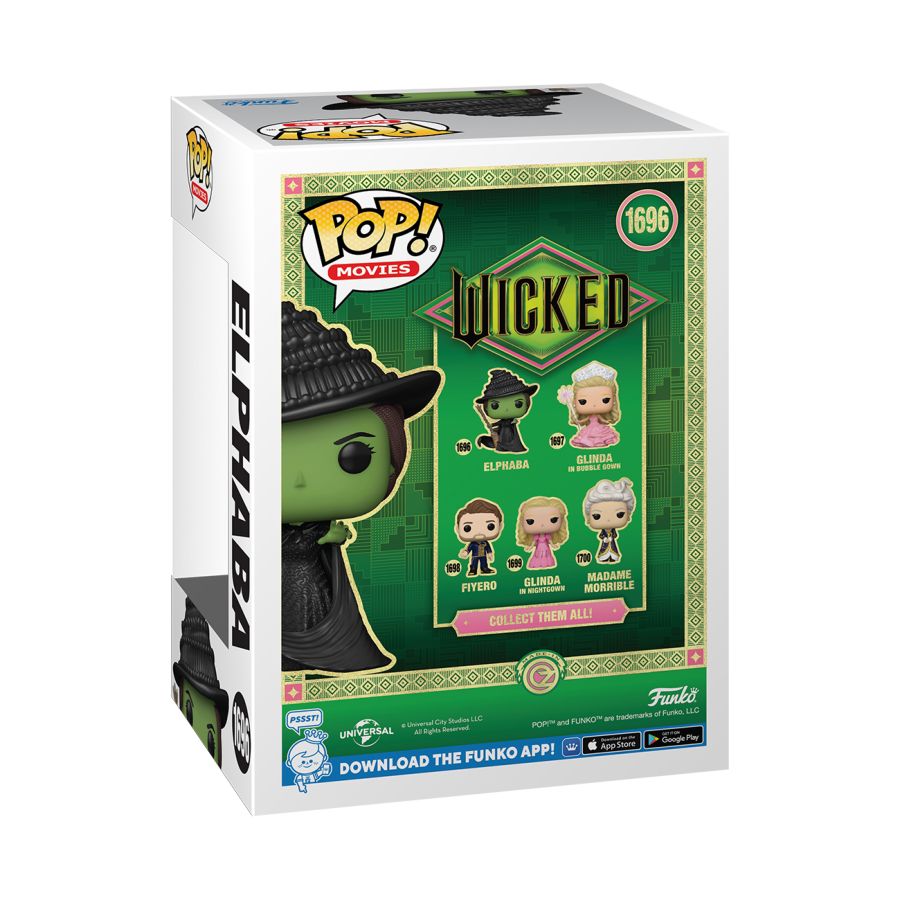 Wicked (2024) - Elphaba US Exclusive Glitter Pop! Vinyl