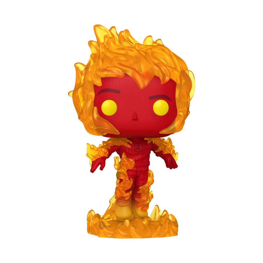 The Fantastic Four: First Steps - Human Torch Pop! Vinyl