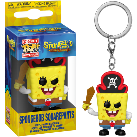 The SpongeBob Movie (2025) - Spongebob Squarepants Pop! Vinyl Keychain